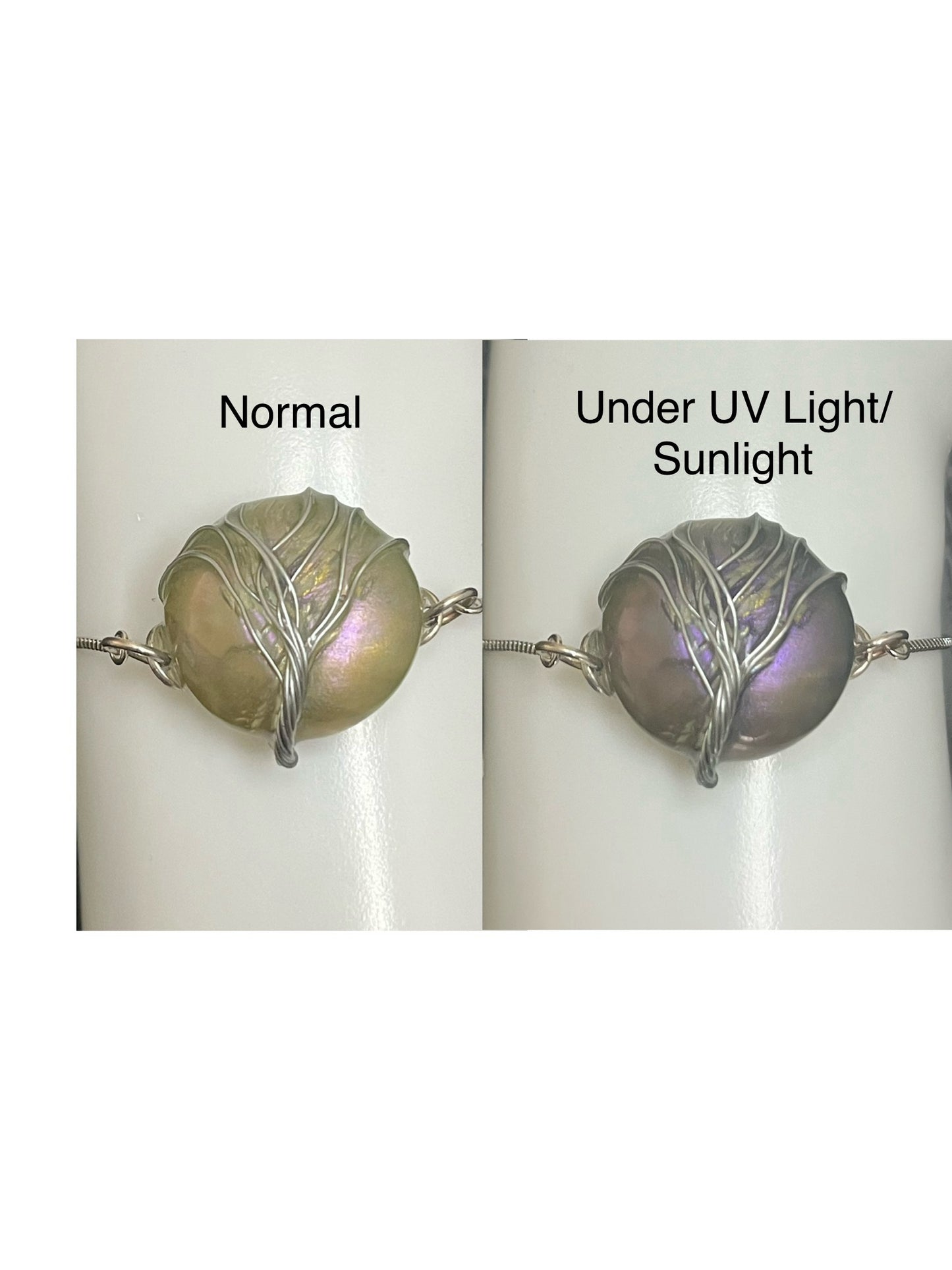 Photochromic Wired Tree Gem Bracelets