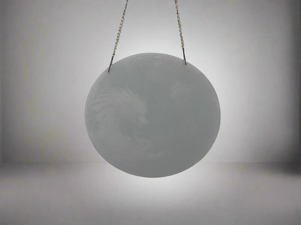 Yin Yang Diamond Dragon Decor