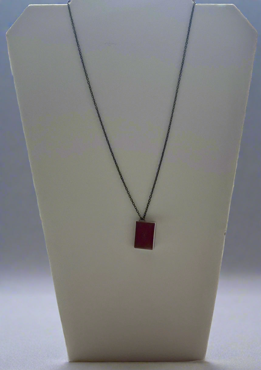 Hidden Note Book Necklaces