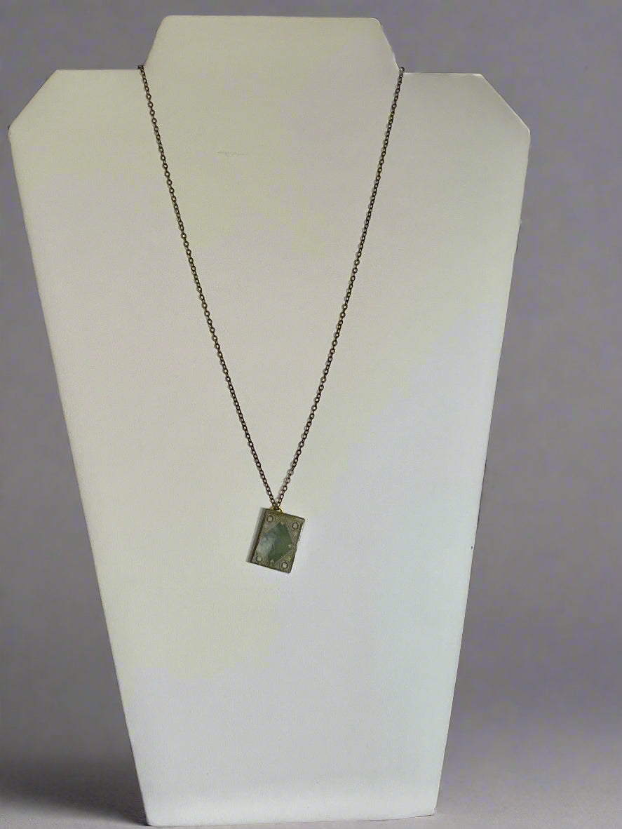 Hidden Note Book Necklaces