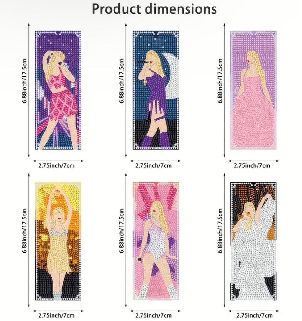 Pop Star Bookmarks