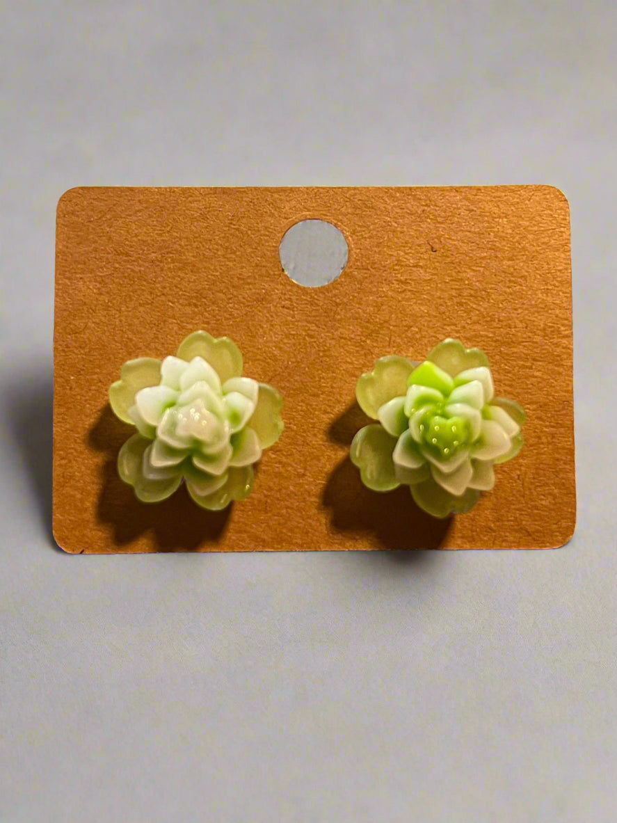 Lotus Earrings
