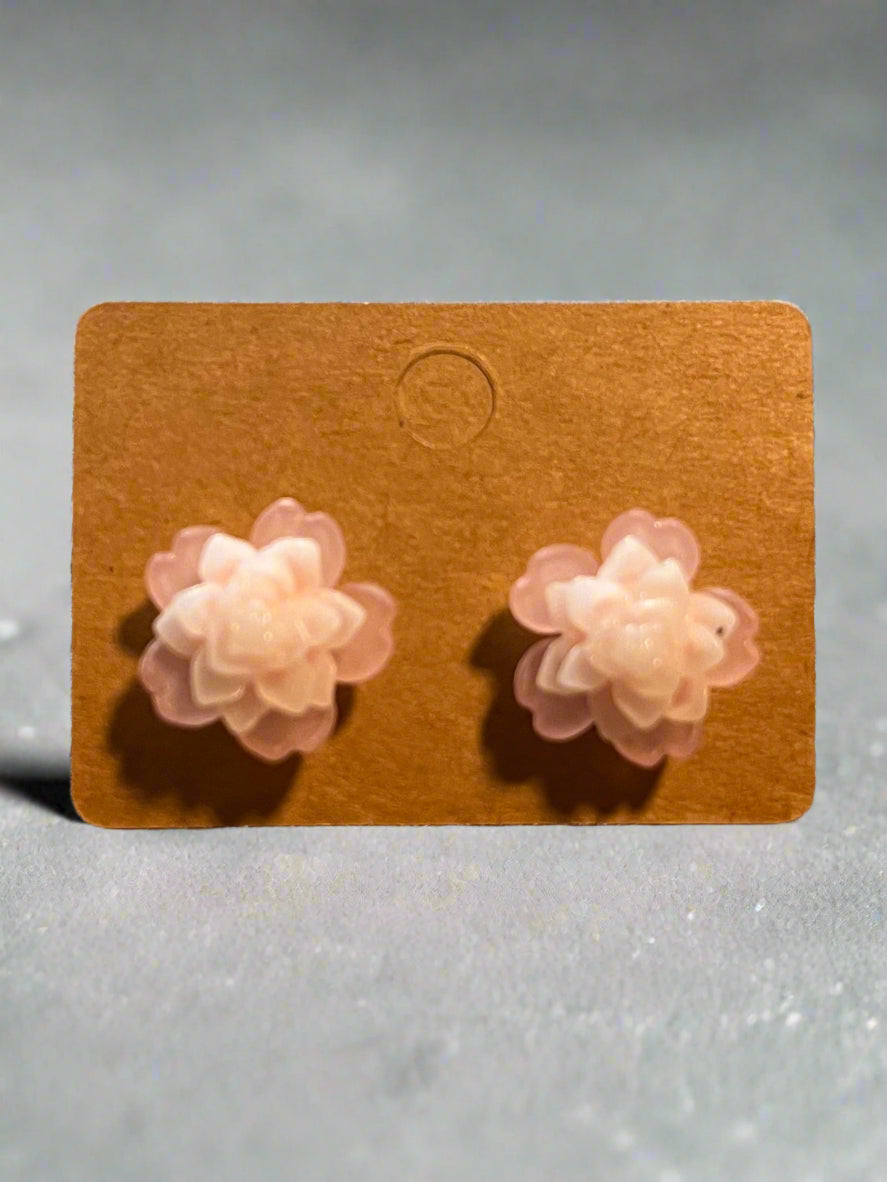 Lotus Earrings