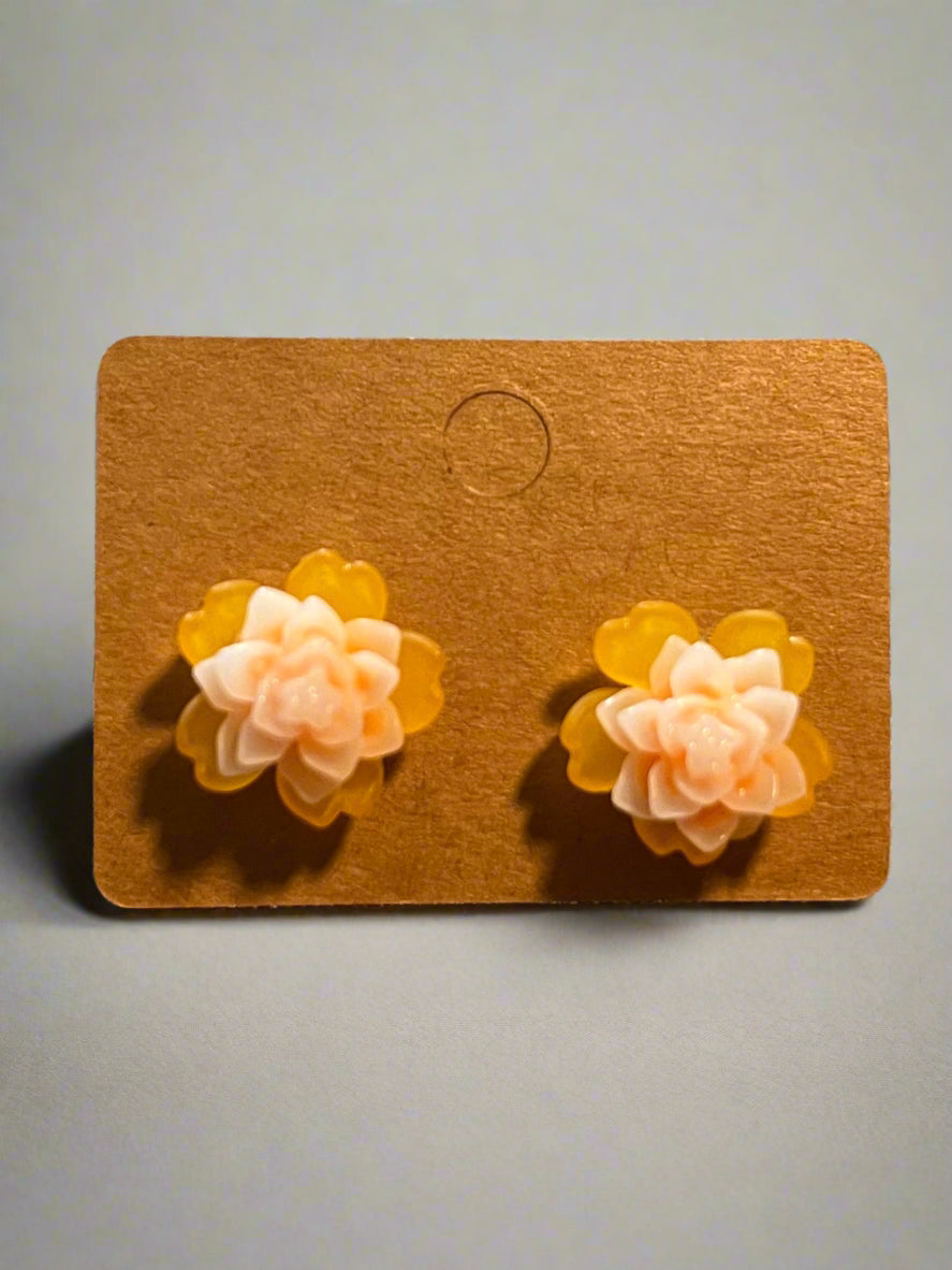 Lotus Earrings
