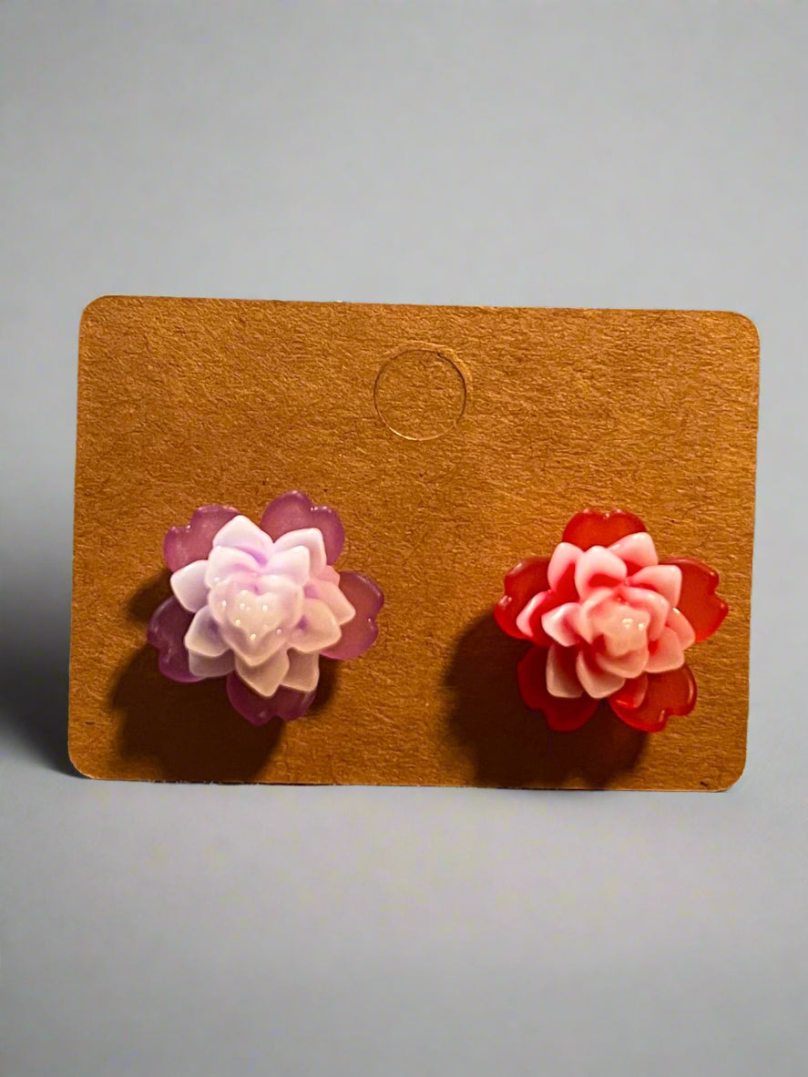 Lotus Earrings