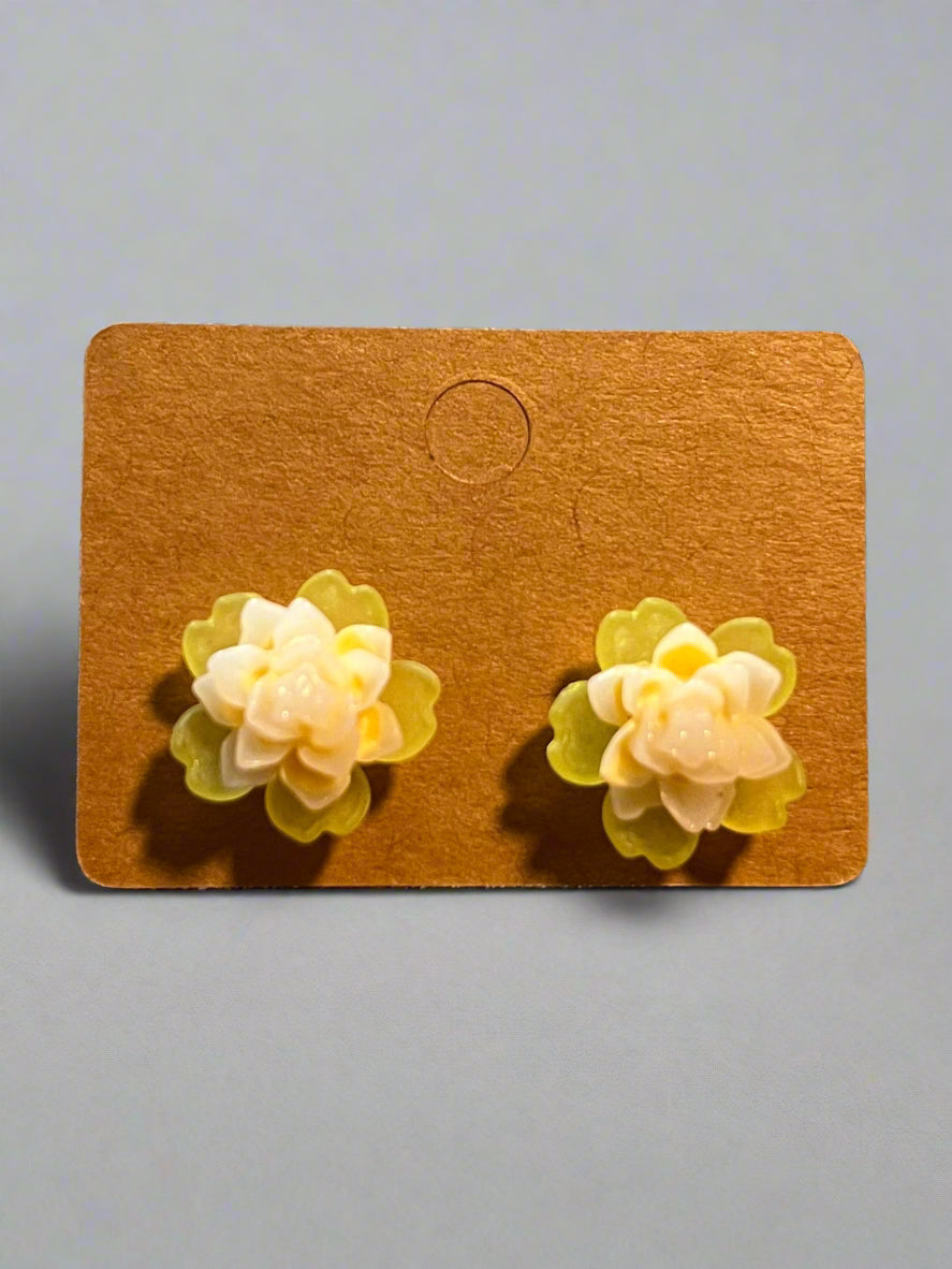 Lotus Earrings