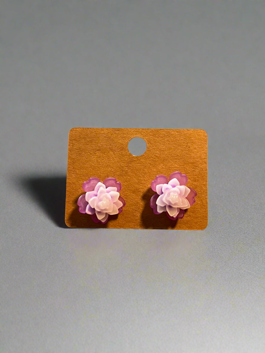 Lotus Earrings