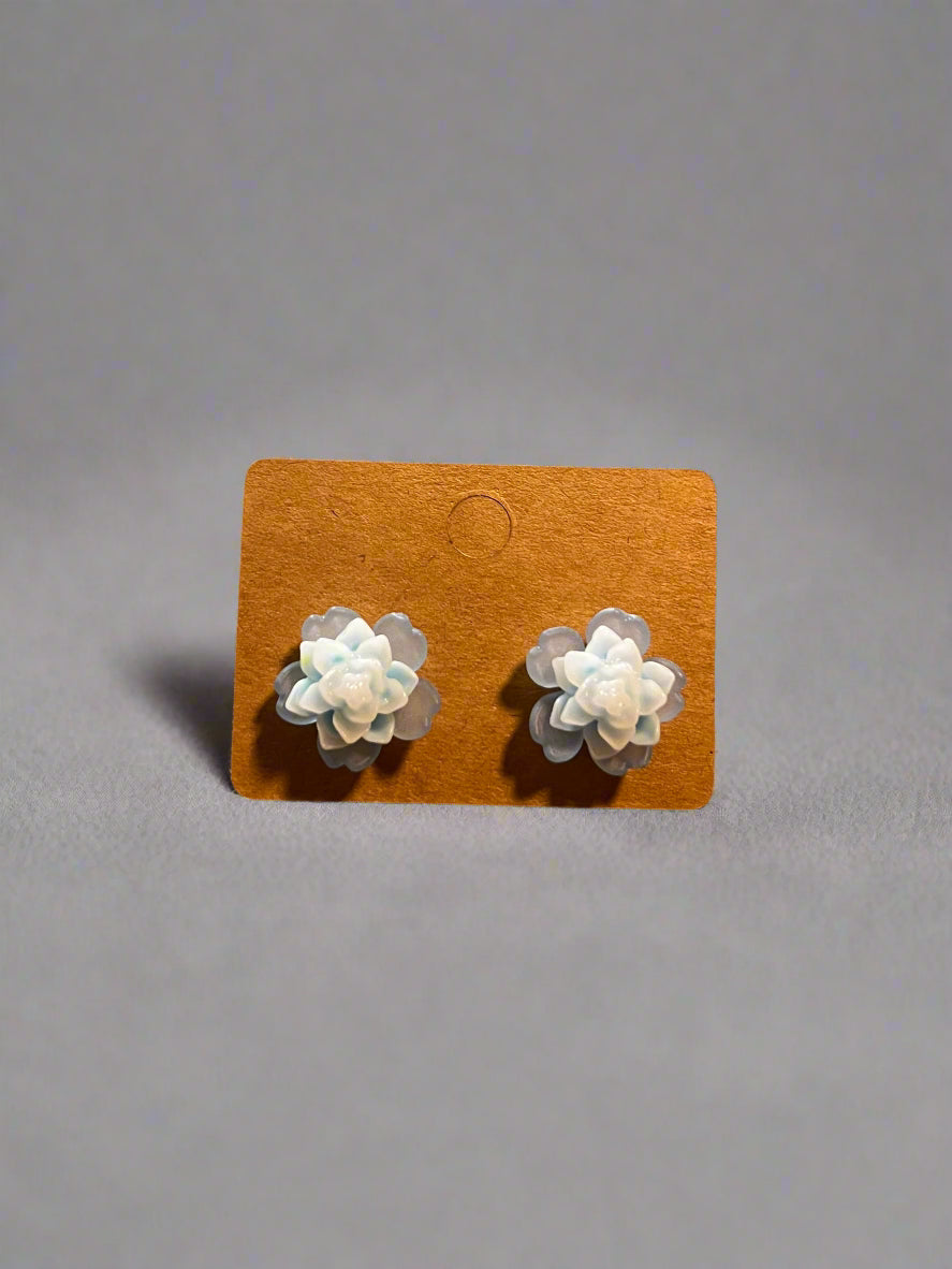 Lotus Earrings