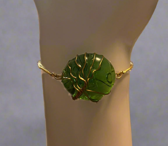 Wired Tree Cracked Gem Bracelets