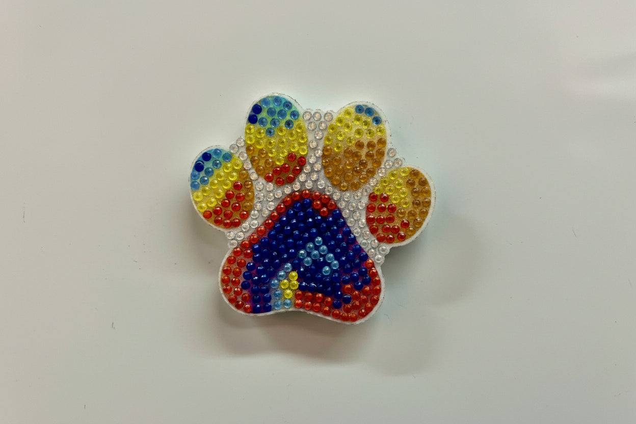 Paw Print Magnets