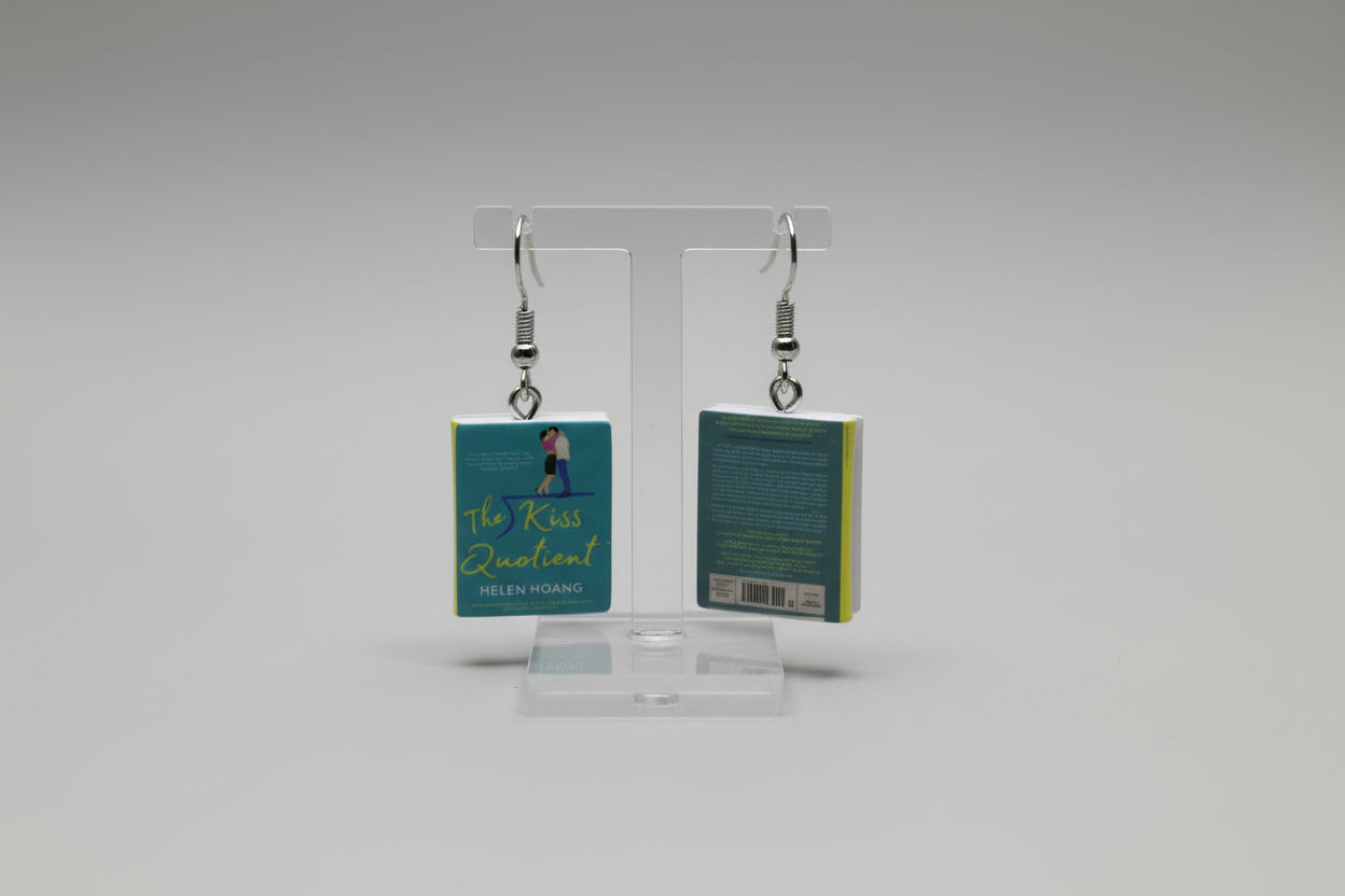 Mini Romance Book Earrings