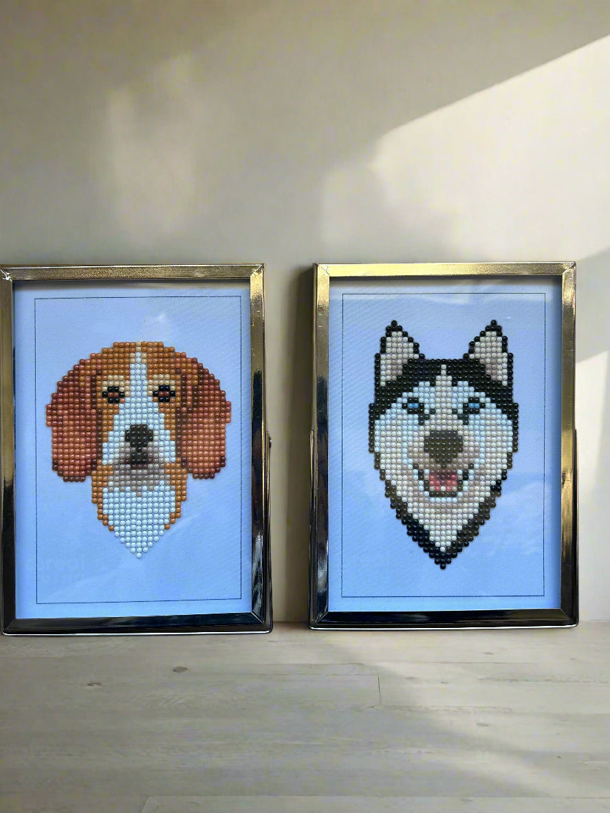 Dog Diamond Paintings with Frame
