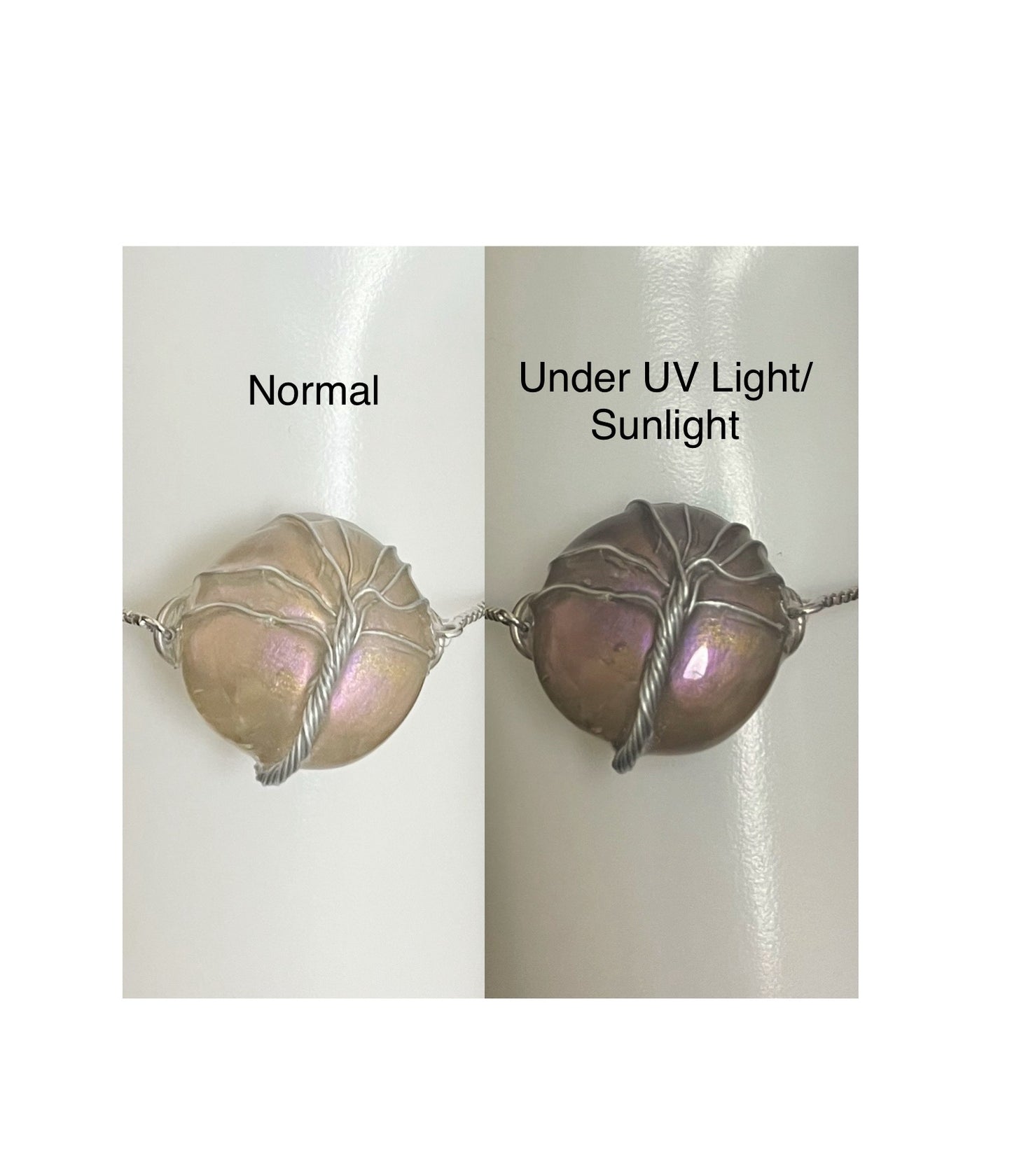 Photochromic Wired Tree Gem Bracelets