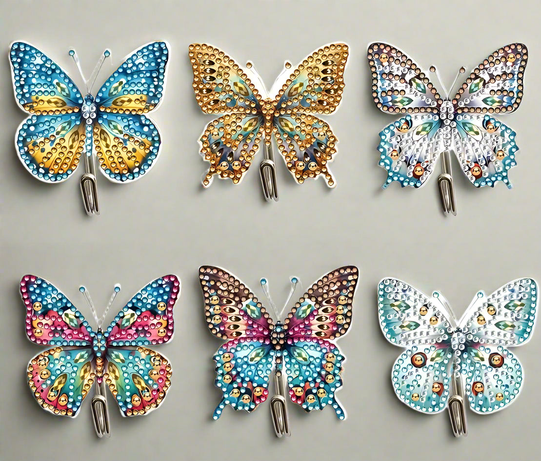Butterfly Key Hooks