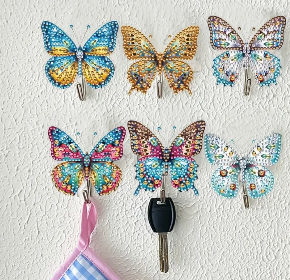 Butterfly Key Hooks