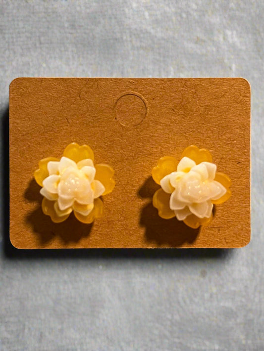 Lotus Earrings