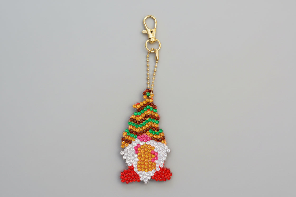 Fall Gnome Keychains