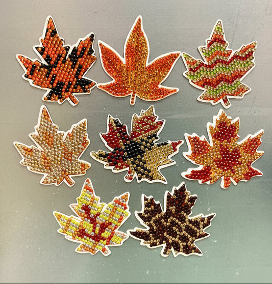 Fall Leaf Magnets