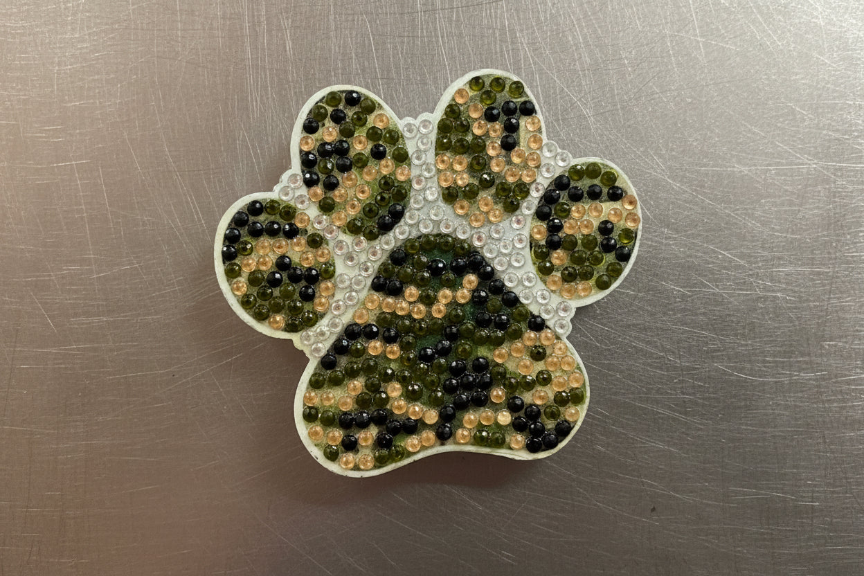Paw Print Magnets