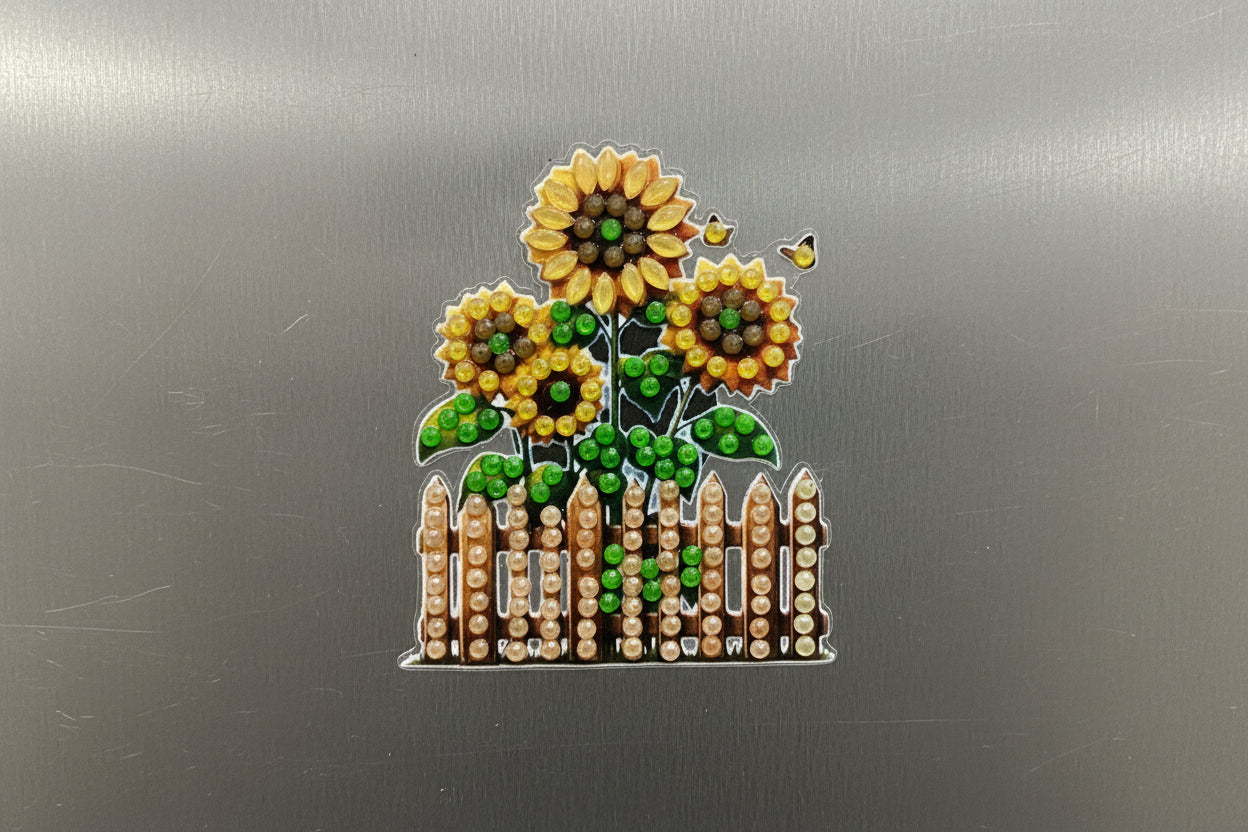 Sunflower Magnets