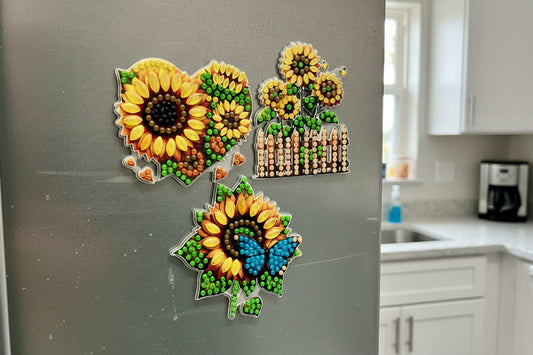 Sunflower Magnets