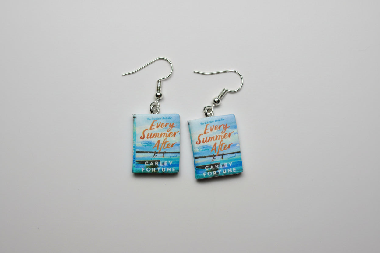 Mini Romance Book Earrings