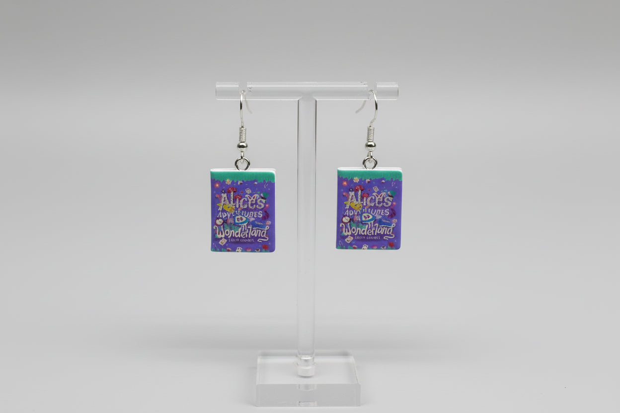 Mini Fairytale Book Earrings