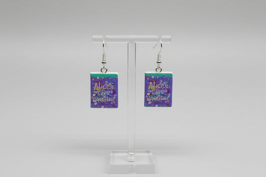 Mini Fairytale Book Earrings