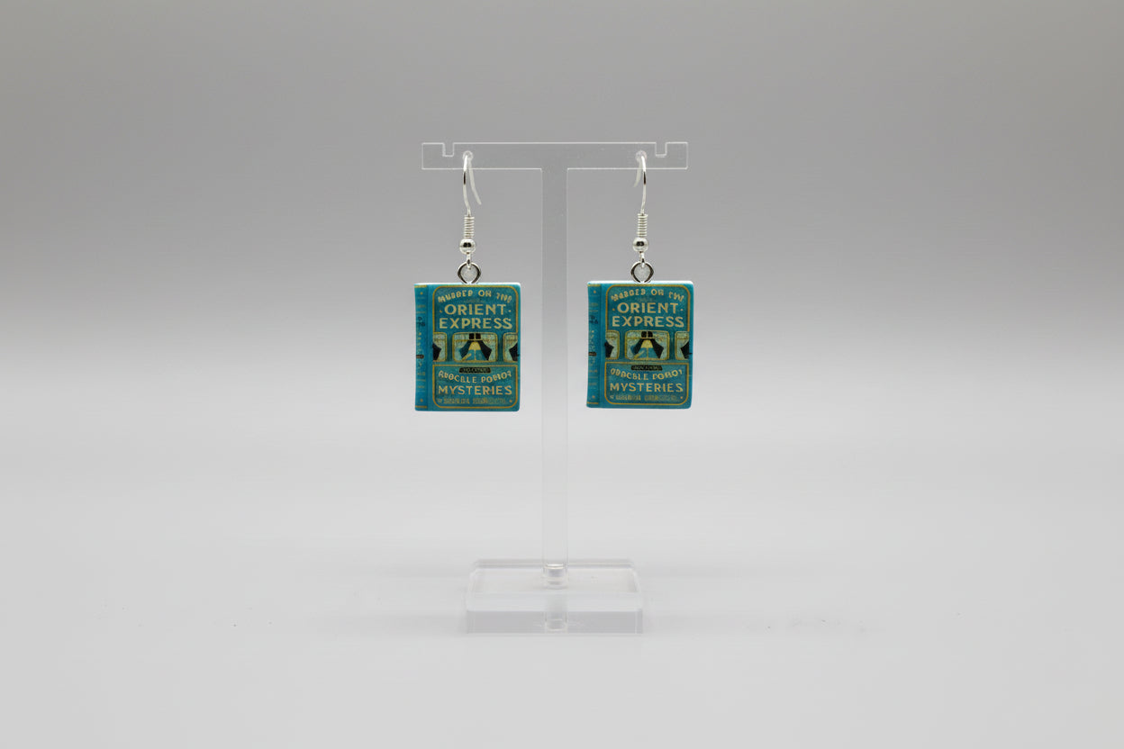 Mini Mystery Book Earrings