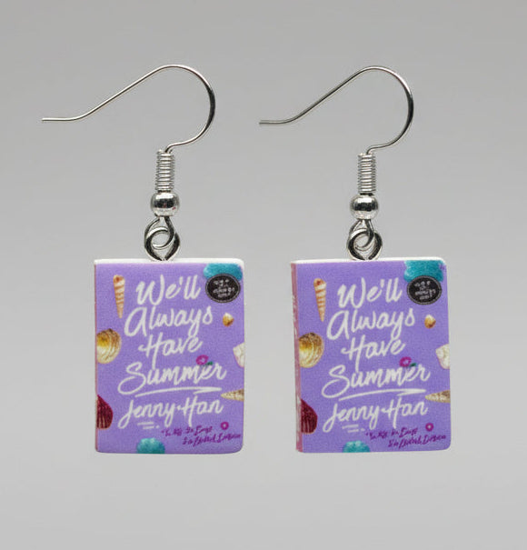 Mini Romance Book Earrings