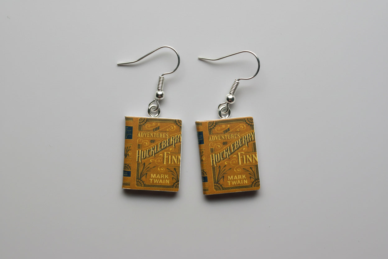 Mini Classic Book Earrings