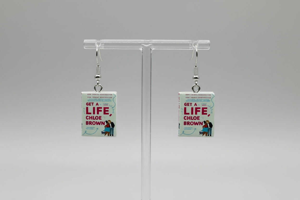 Mini Romance Book Earrings