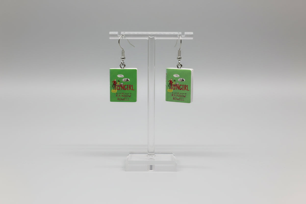 Mini Romance Book Earrings