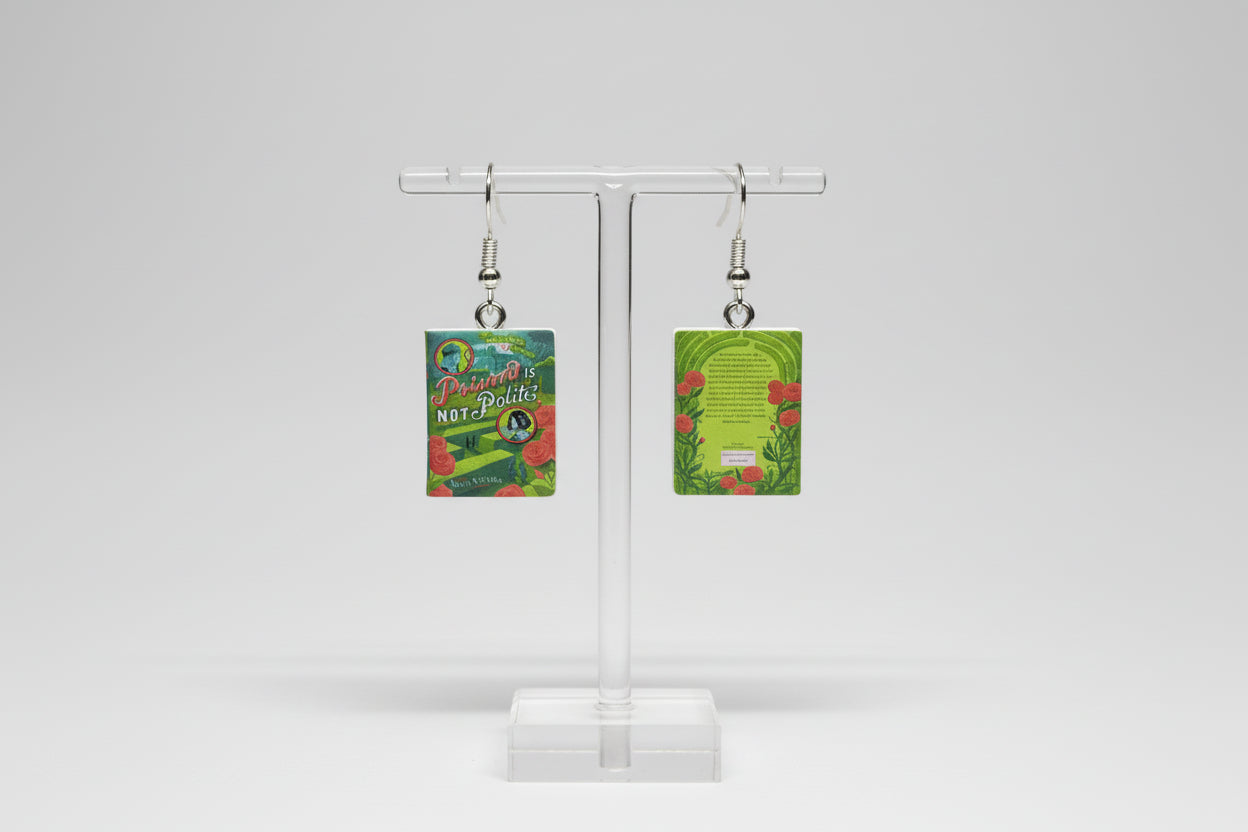Mini Mystery Book Earrings