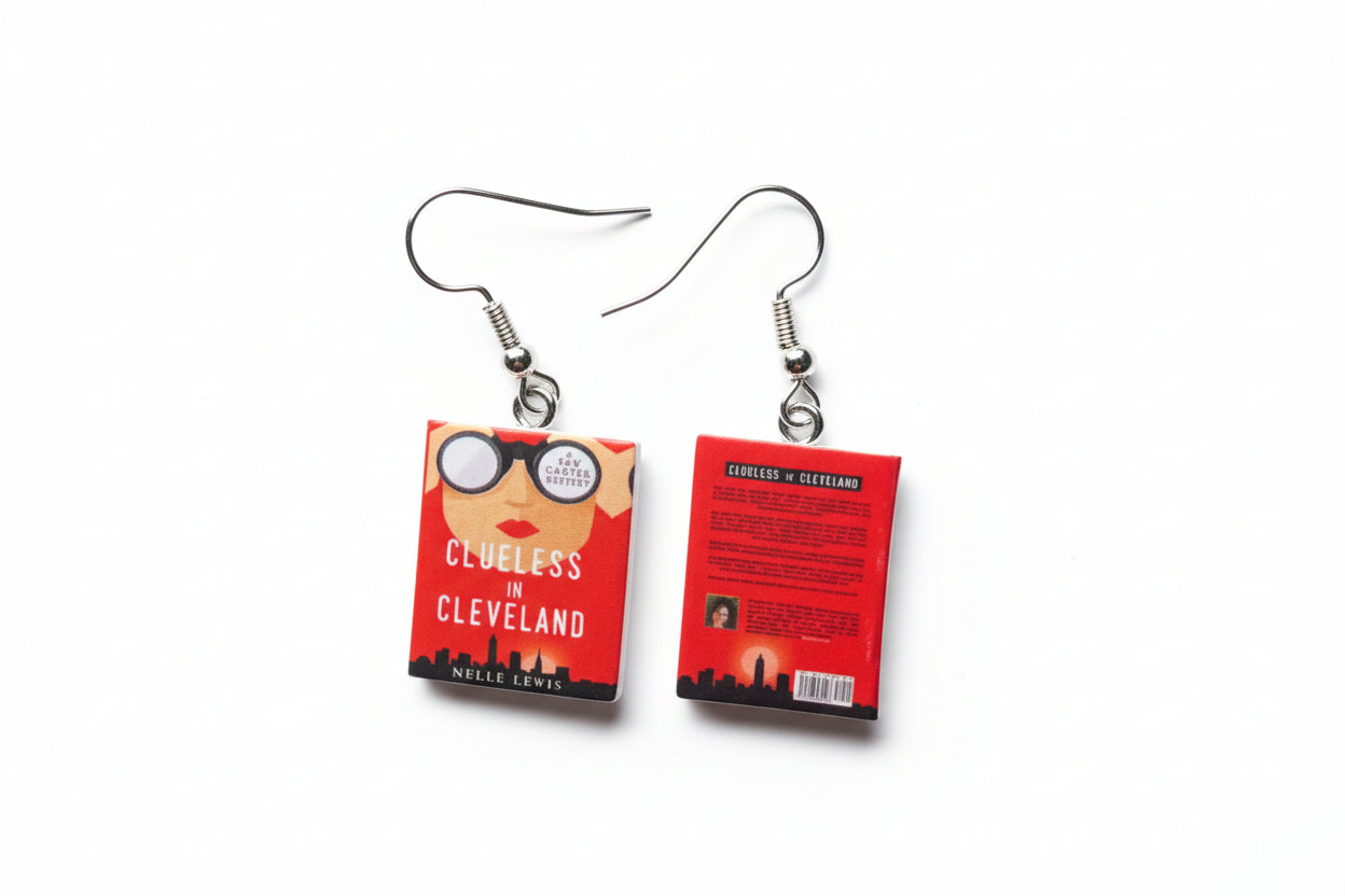 Mini Mystery Book Earrings