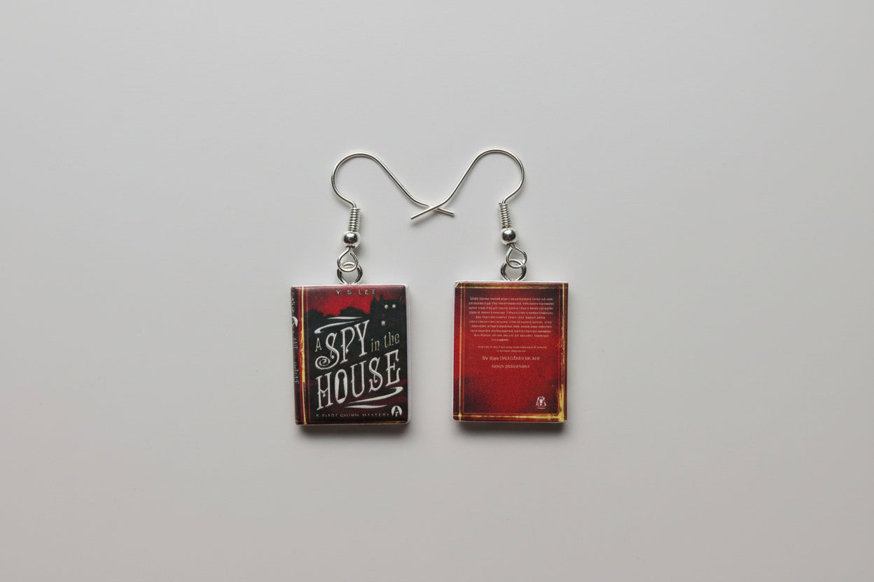 Mini Mystery Book Earrings