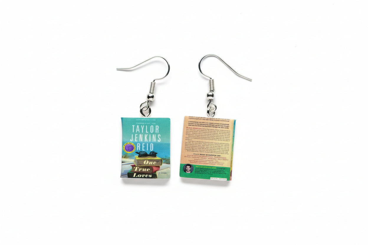 Mini Romance Book Earrings
