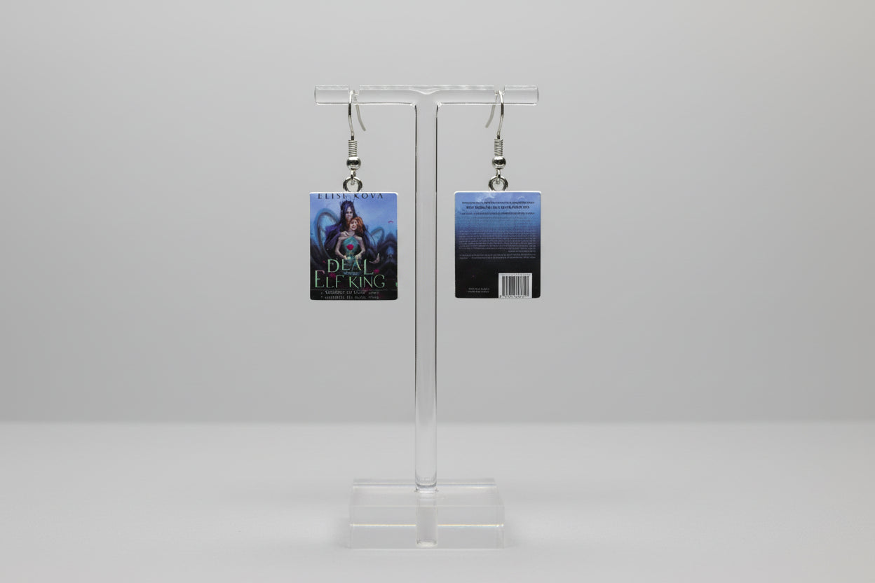 Mini Fantasy Book Earrings