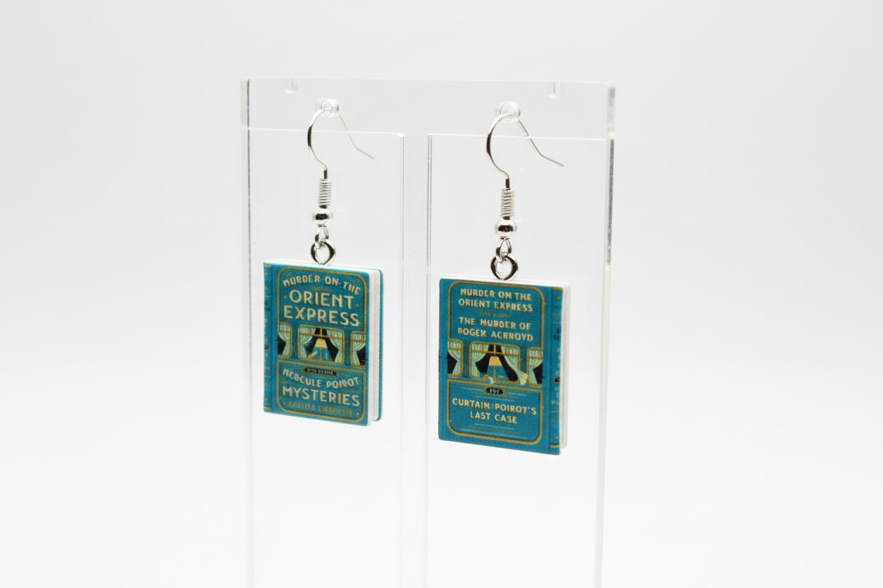 Mini Mystery Book Earrings