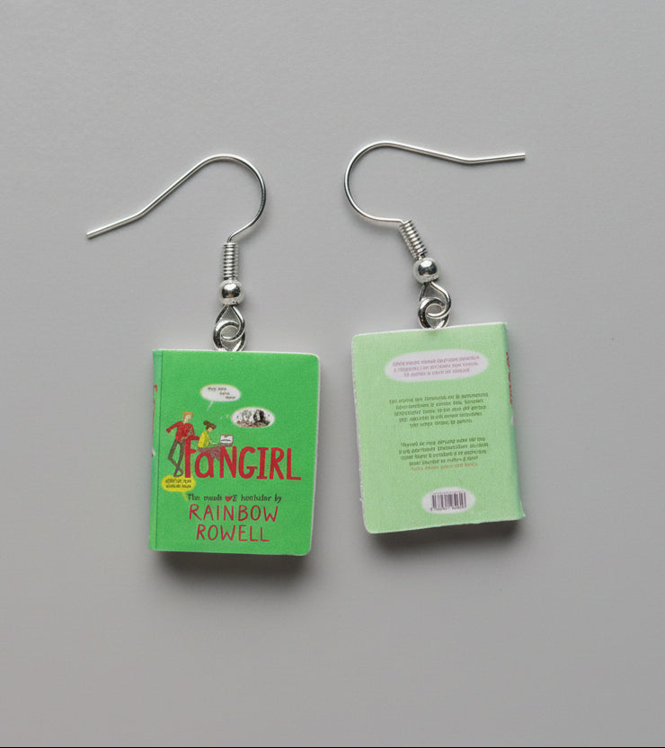Mini Romance Book Earrings