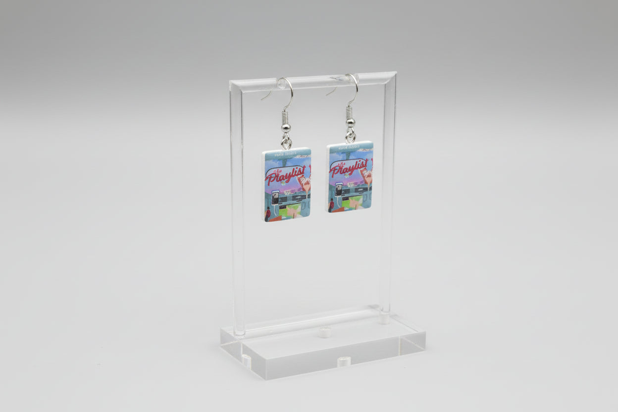 Mini Romance Book Earrings
