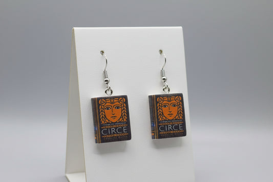 Mini Mythological Book Earrings
