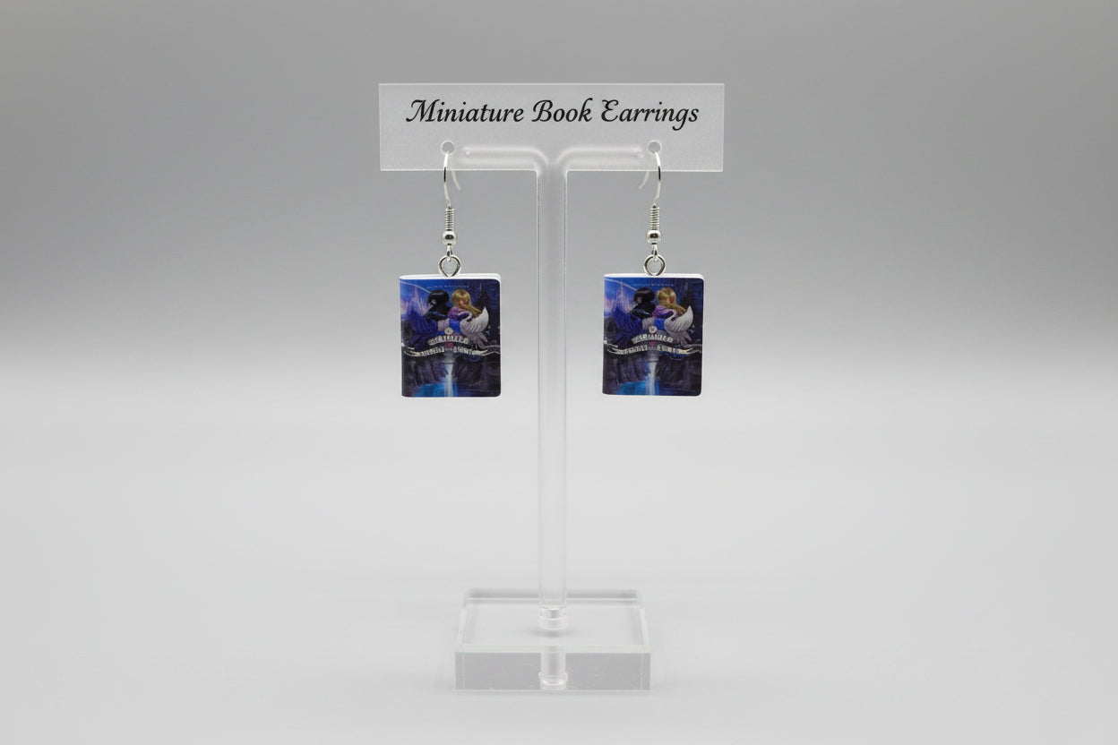 Mini Fantasy Book Earrings
