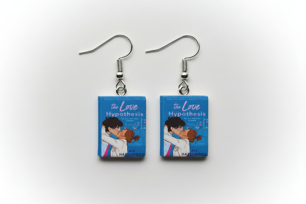 Mini Romance Book Earrings