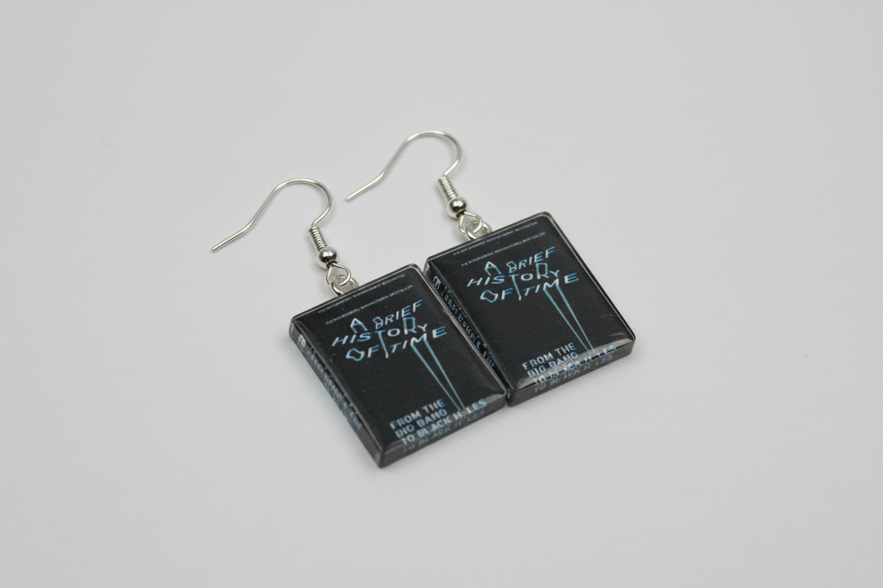 Mini Non-Fiction Book Earrings