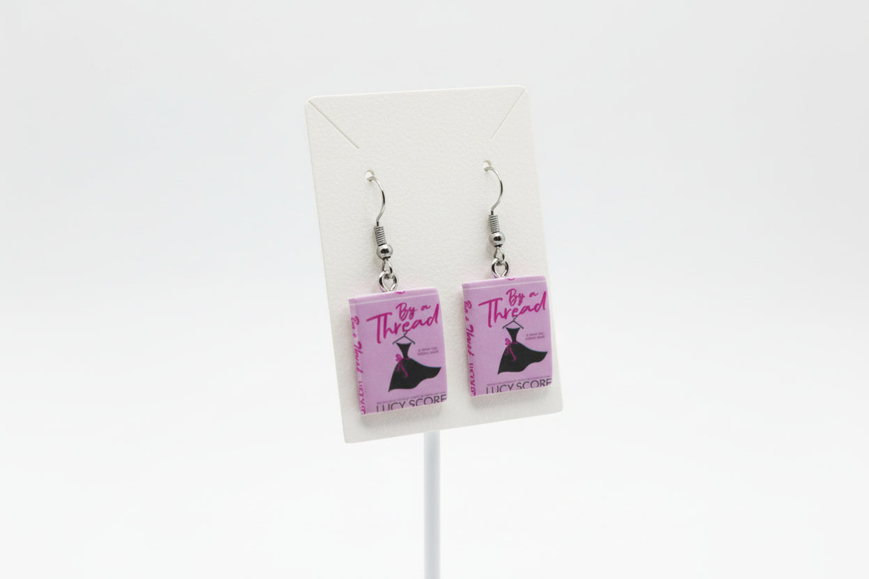Mini Romance Book Earrings