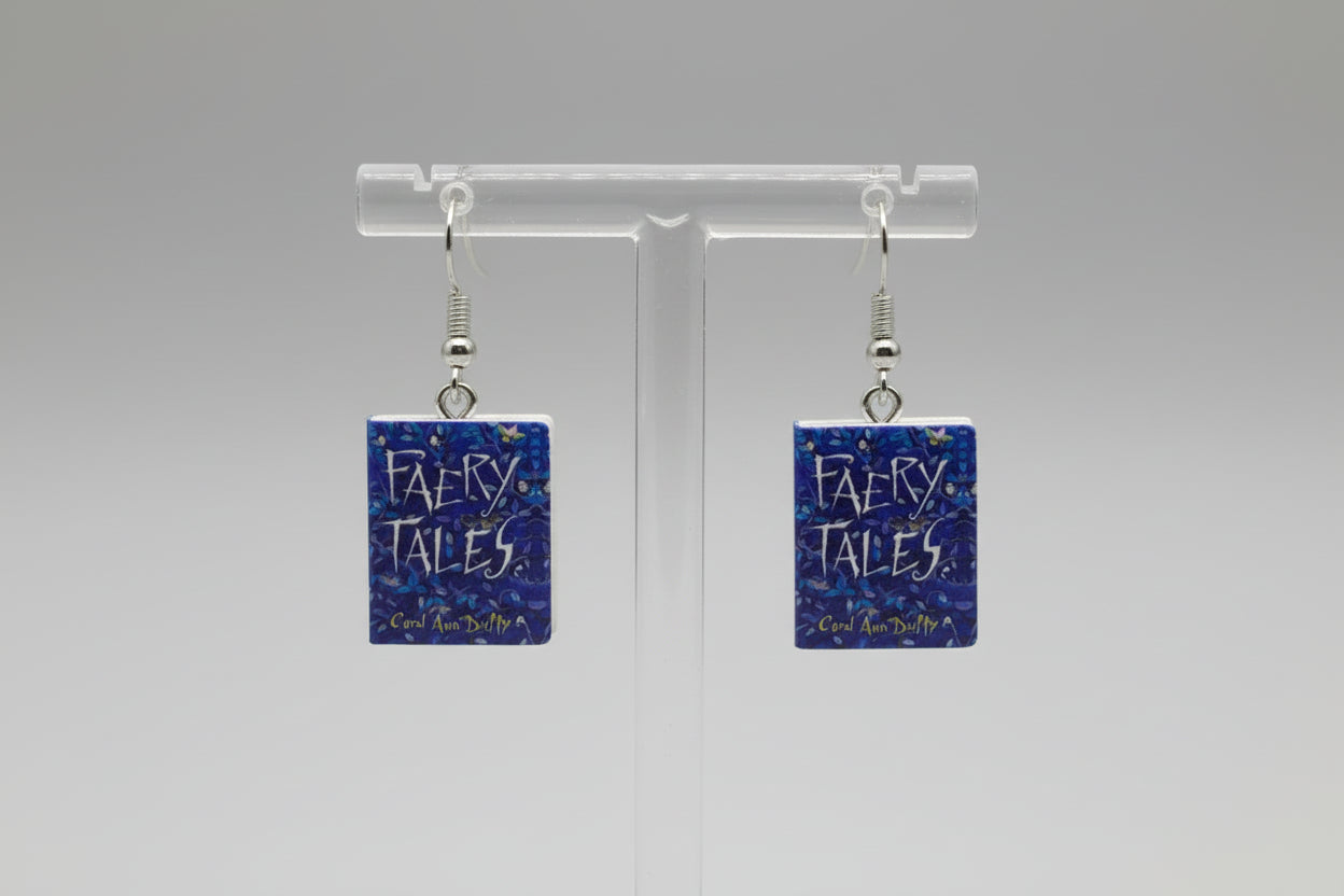 Mini Fairytale Book Earrings