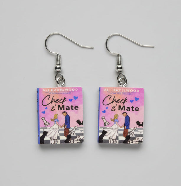 Mini Romance Book Earrings