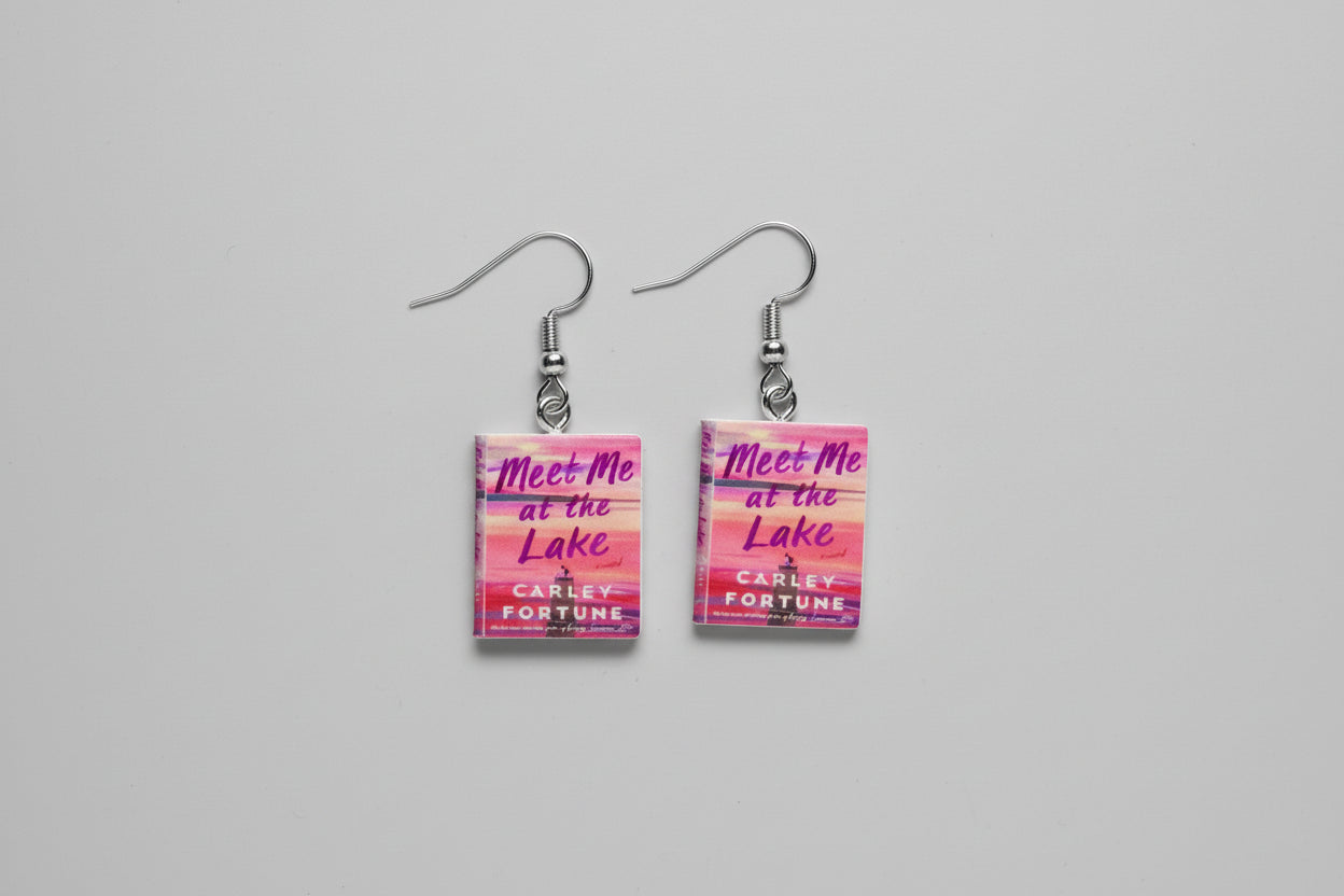 Mini Romance Book Earrings