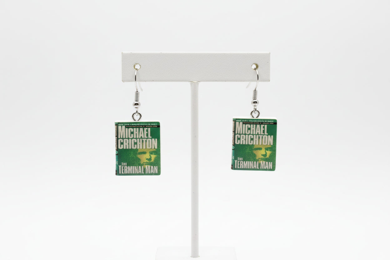 Mini Horror Book Earrings